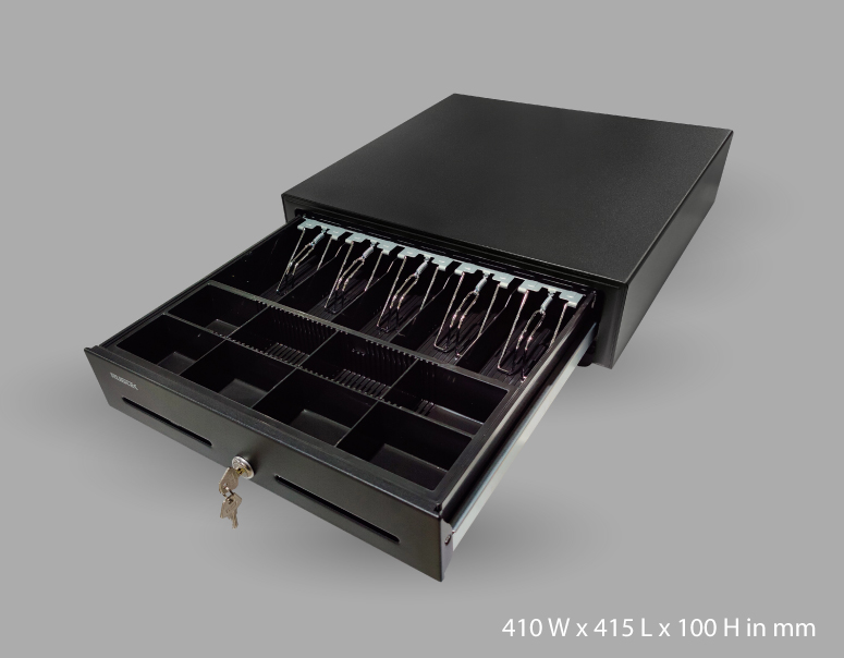 Electronic cash drawer, cash drawer machine